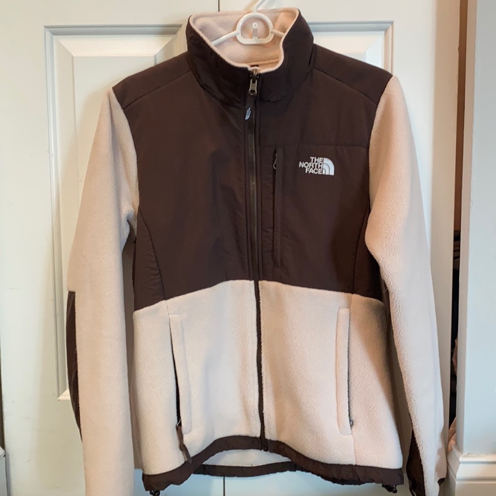 North Face full zip fleece women’s M